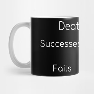 Last chance, last death saving throw Mug